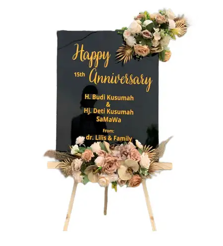 Papan Bunga Akrilik Munengwarangan